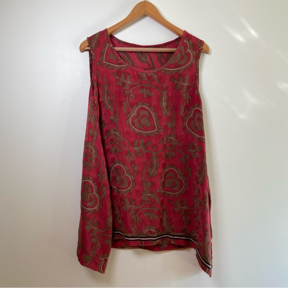 Indie Ella Silk Top Floral